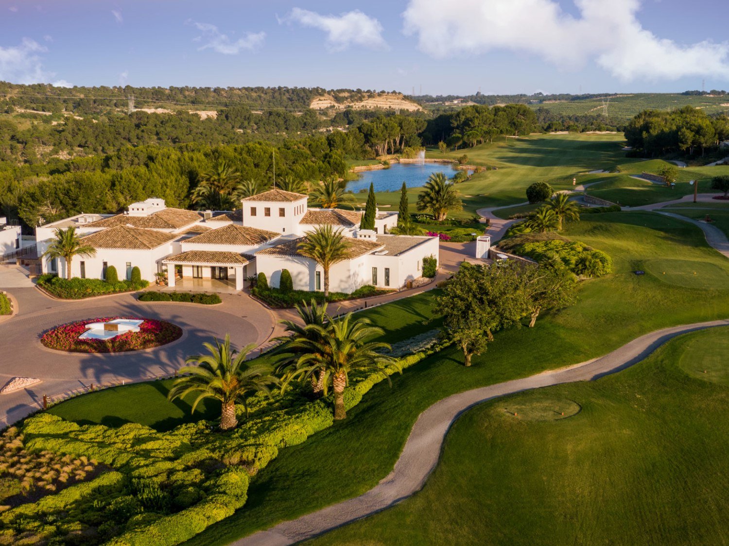De bekroonde golfbaan van Las Colinas Golf & Country Club, vijfvoudig winnaar Spain's Best Golf Course