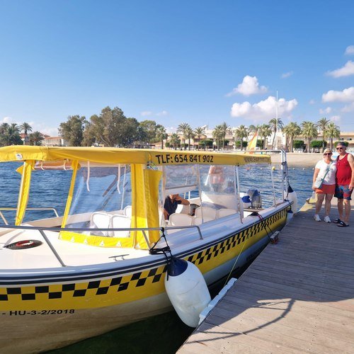 Wassertaxi zwischen Santiago de la Ribera und La Manga del Mar Menor