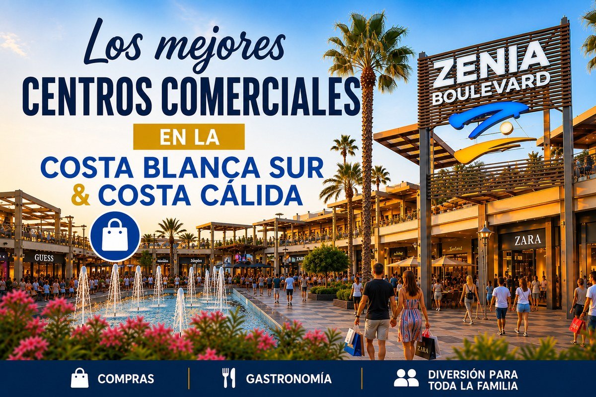 Zenia Boulevard, el mayor centro comercial al aire libre de la provincia de Alicante, Costa Blanca