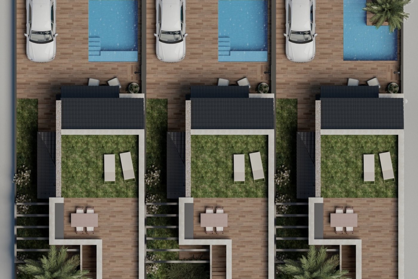 Plattegrond dakterras