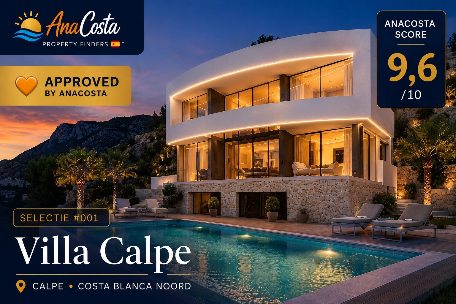 Villa Calpe - Approved by AnaCosta - Score 9,6